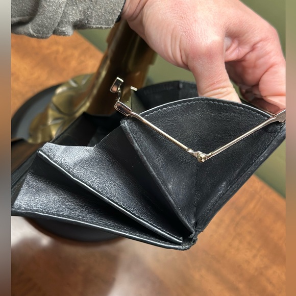 Gucci wallet Black leather and monogram canvas long bifold with COAuthenticity - Picture 11 of 16